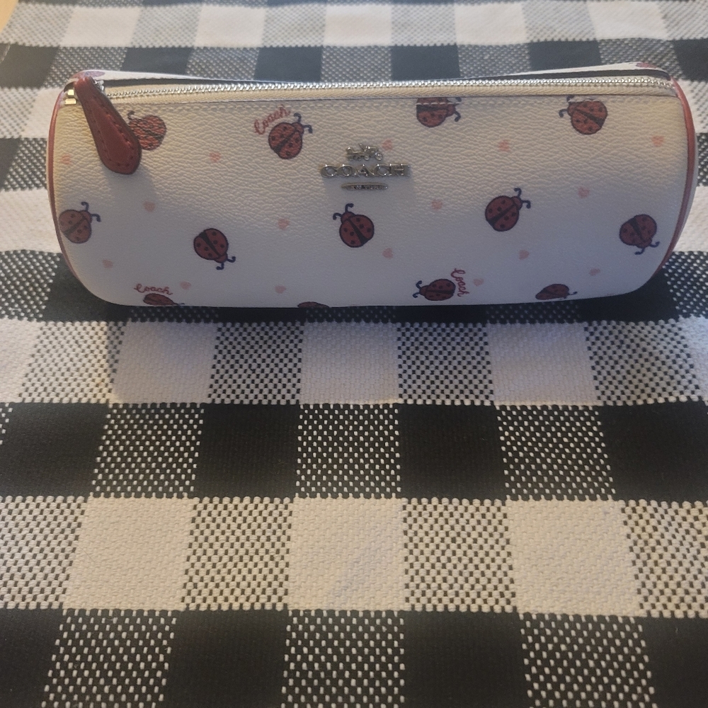 Coach cosmetic bag